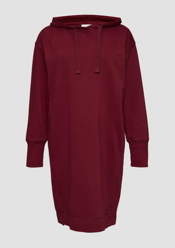 s.Oliver Sweatkleid mit Eingrifftaschen und vorgesetzter Seitennaht