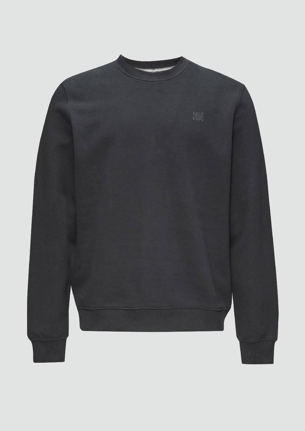 S.Oliver Sweatshirt Aus Baumwollmix Mit Logo-Detail