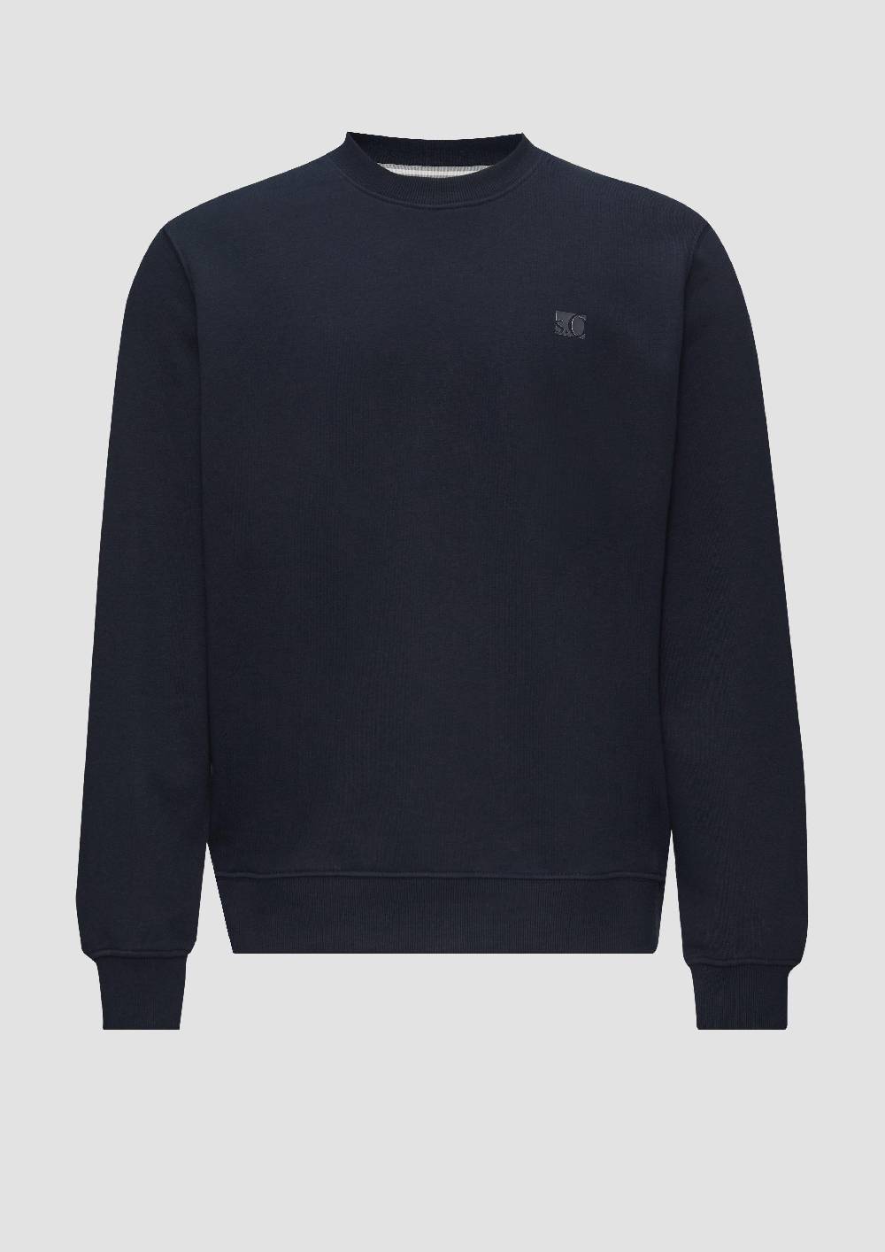 S.Oliver Sweatshirt Aus Baumwollmix Mit Logo-Detail