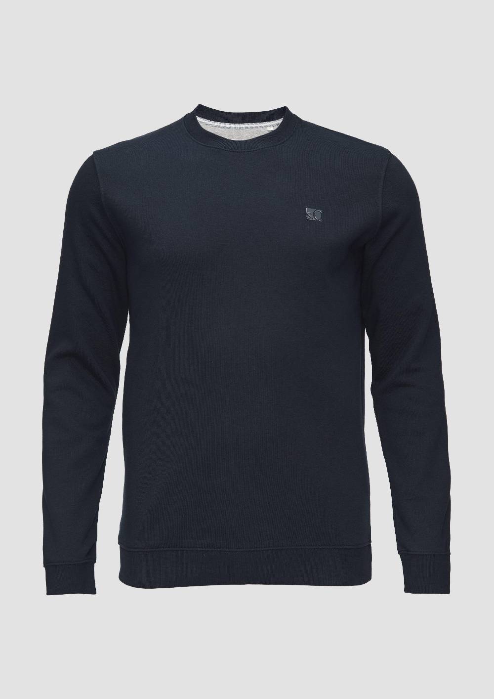 S.Oliver Sweatshirt Aus Baumwollmix Mit Logo-Detail