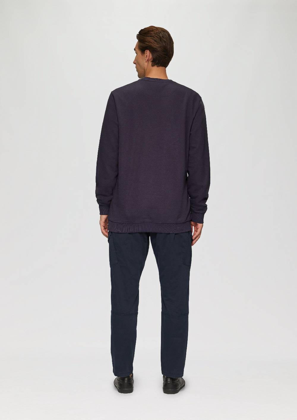 S.Oliver Sweatshirt Aus Baumwollmix Mit Logo-Detail