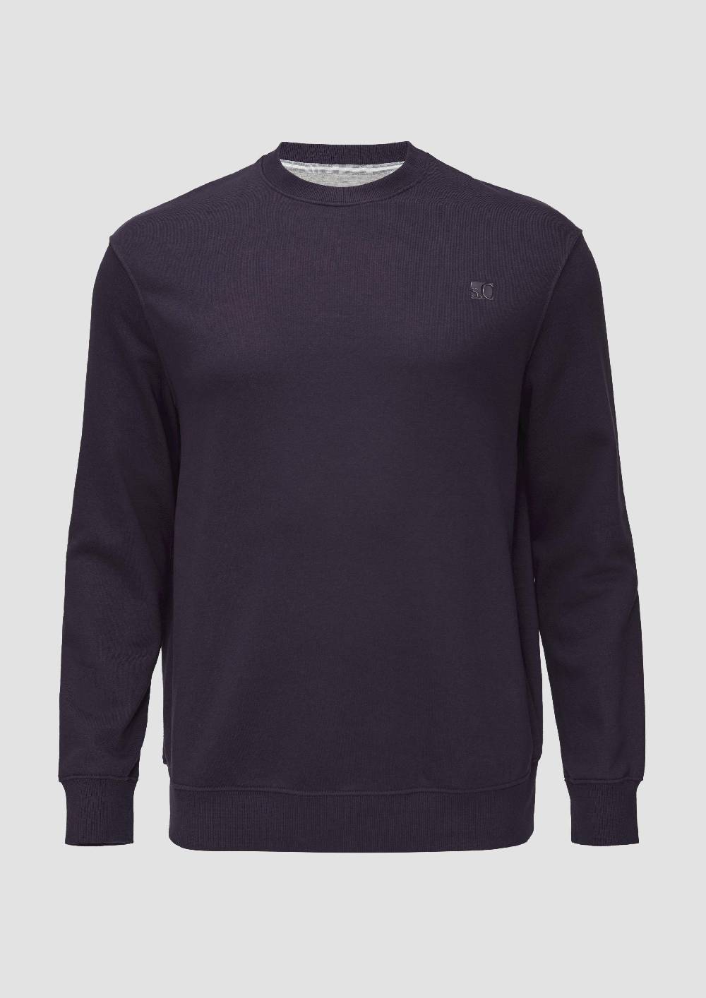 S.Oliver Sweatshirt Aus Baumwollmix Mit Logo-Detail