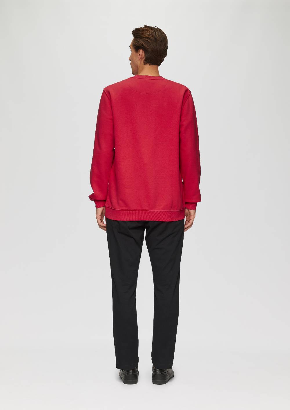 S.Oliver Sweatshirt Aus Baumwollmix Mit Logo-Detail