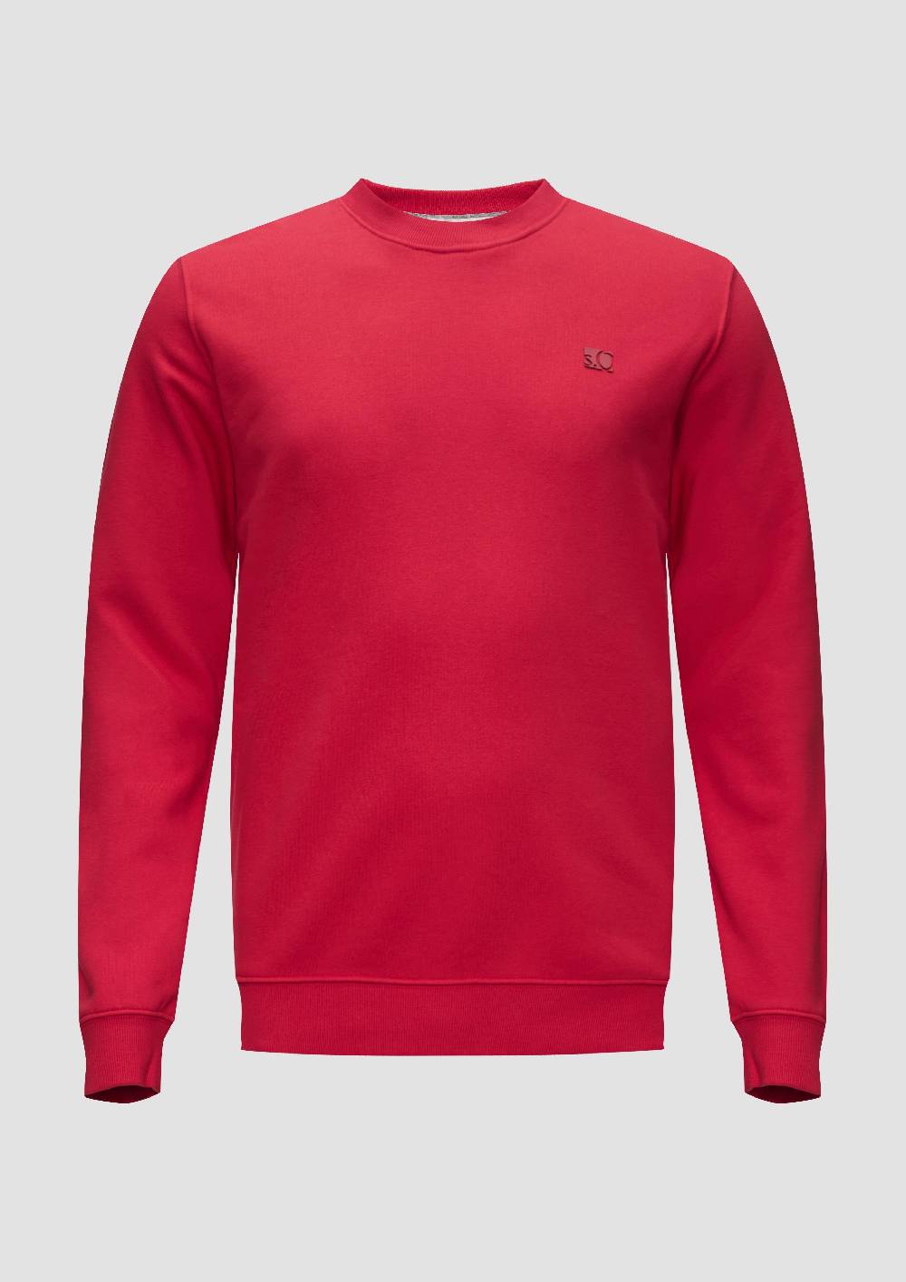 S.Oliver Sweatshirt Aus Baumwollmix Mit Logo-Detail
