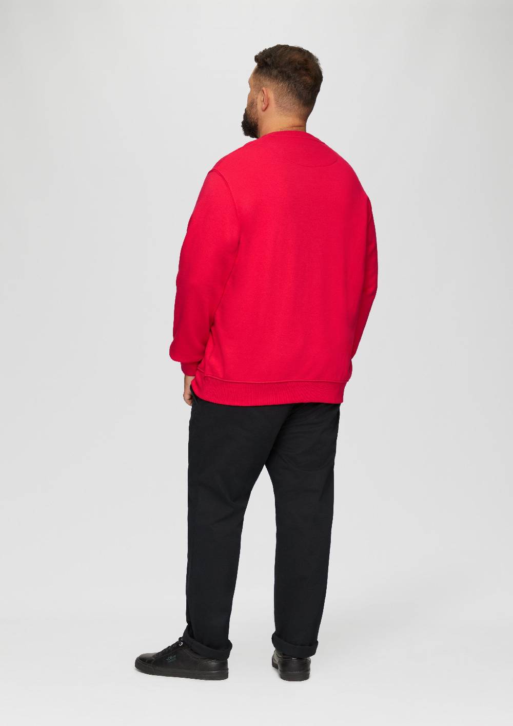 S.Oliver Sweatshirt Aus Baumwollmix Mit Logo-Detail