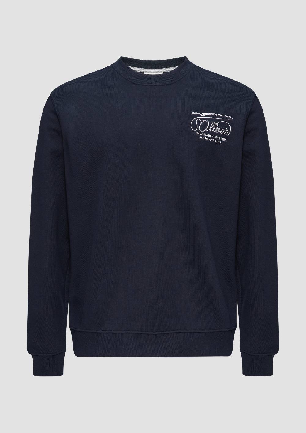 S.Oliver Sweatshirt Mit Stickerei Aus Weichem Baumwollmix