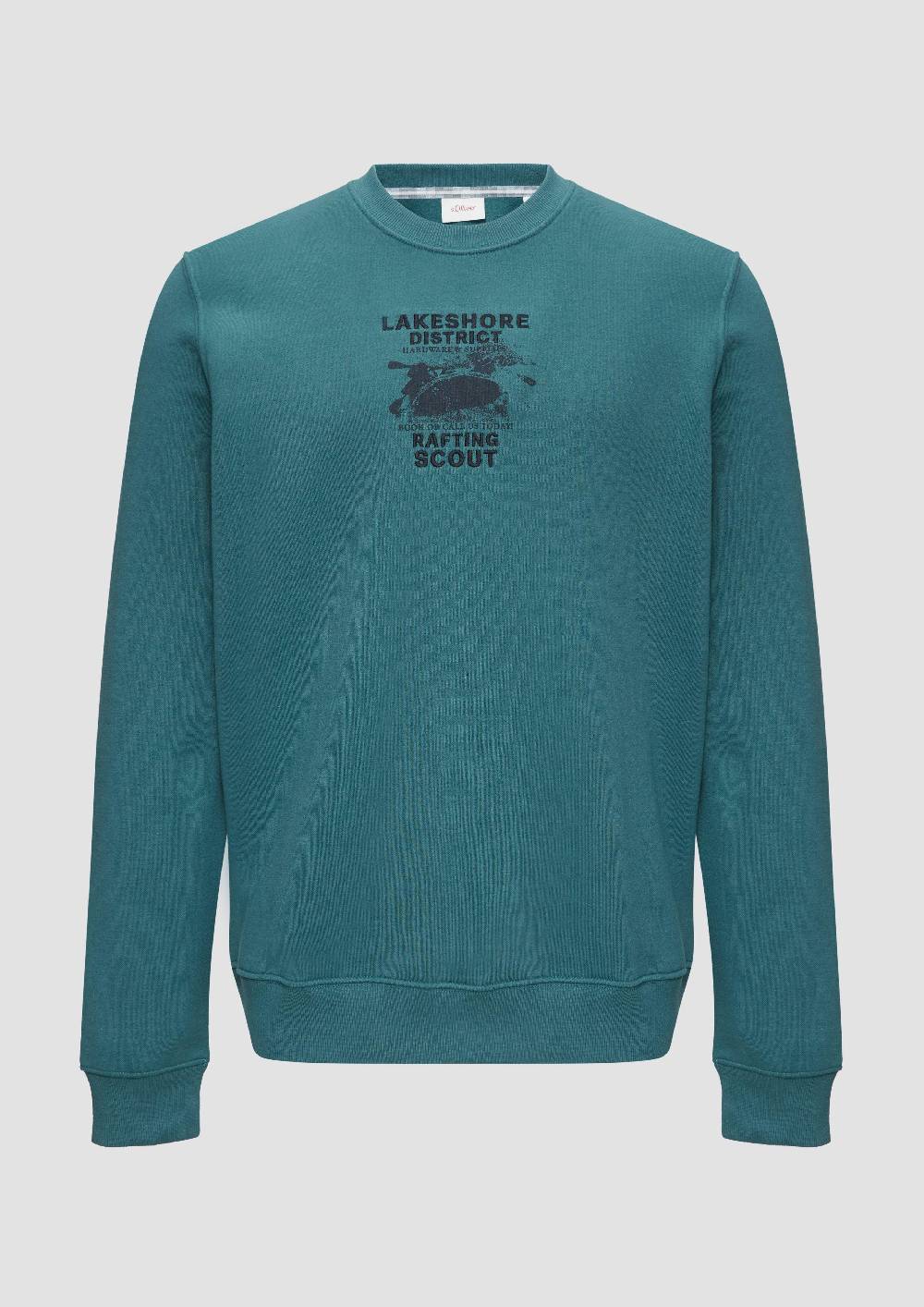S.Oliver Sweatshirt Mit Stickerei Aus Weichem Baumwollmix