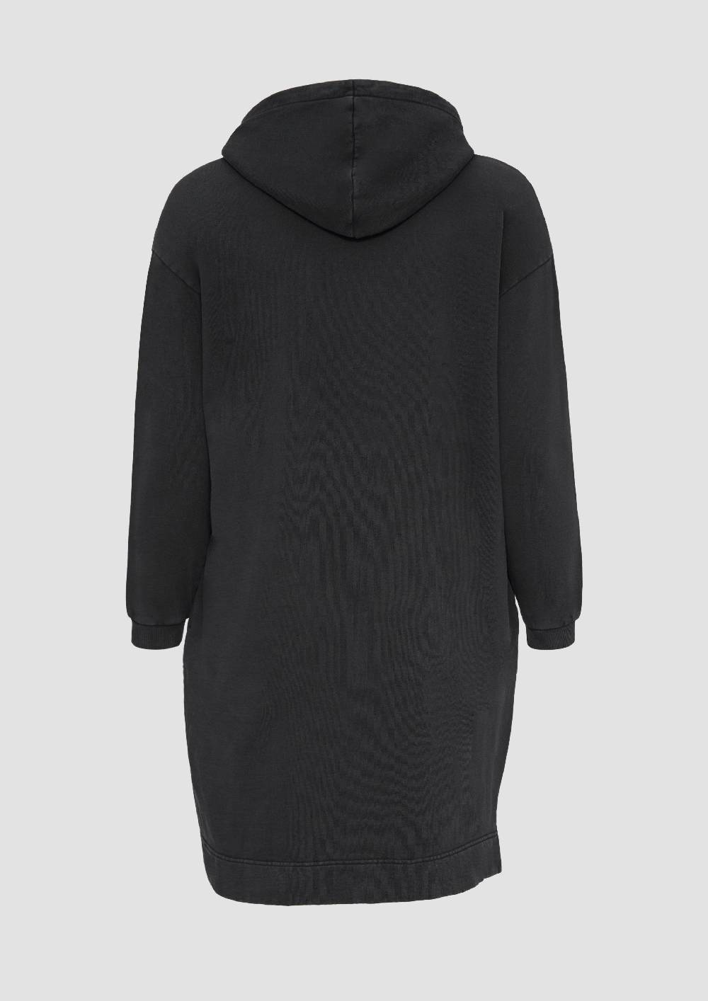 S.Oliver Sweatshirtkleid Mit Kapuze Und Eingrifftaschen