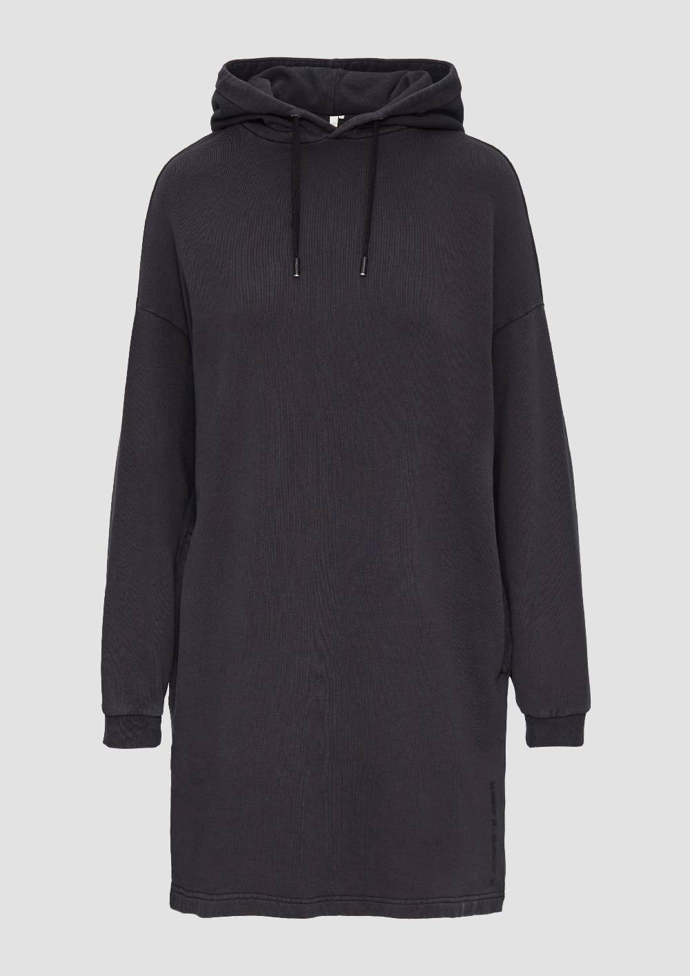 S.Oliver Sweatshirtkleid Mit Kapuze Und Eingrifftaschen