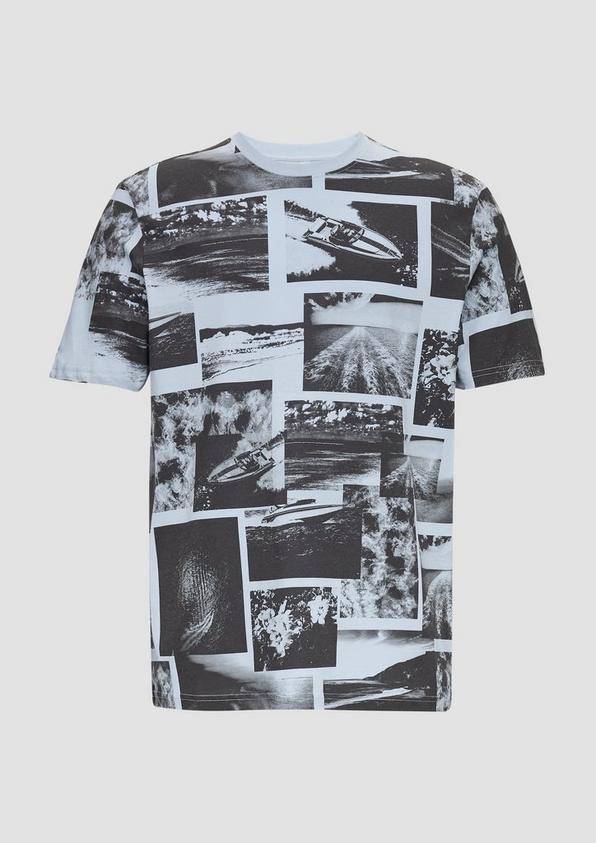 s.Oliver T-Shirt aus Baumwoll-Jersey mit All-over-Print