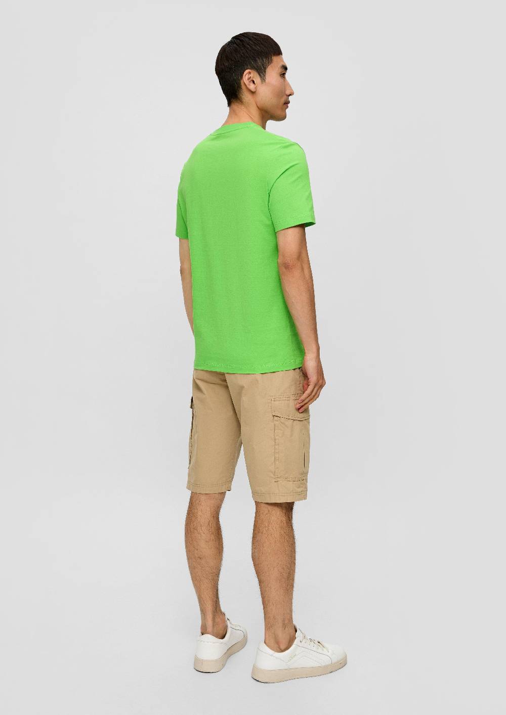 S.Oliver T-Shirt Aus Baumwoll-Jersey Mit Frontprint