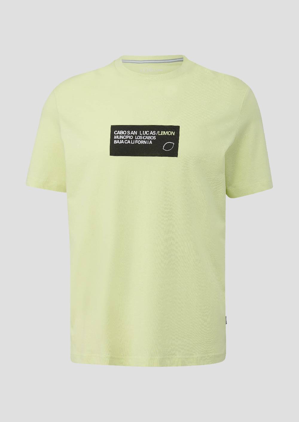 S.Oliver T-Shirt Aus Baumwoll-Jersey Mit Frontprint