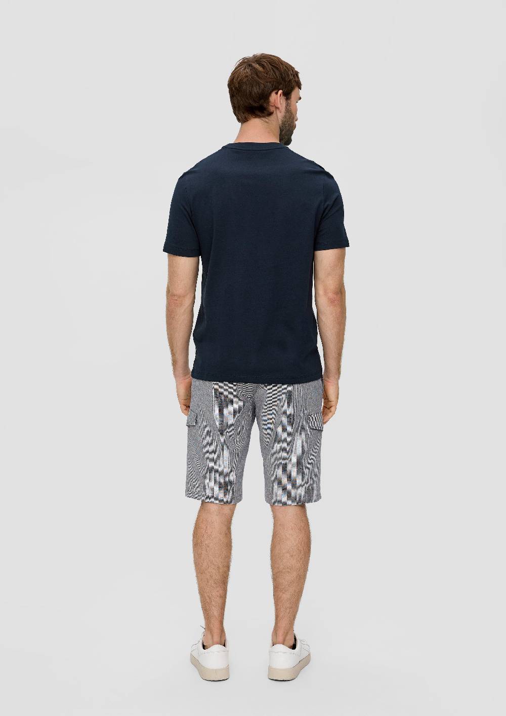 S.Oliver T-Shirt Aus Baumwoll-Jersey Mit Frontprint