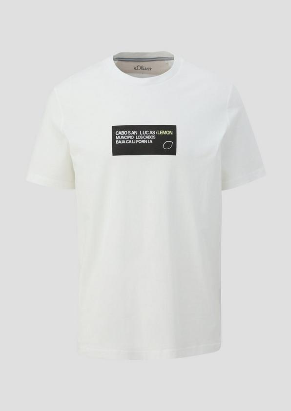 s.Oliver T-Shirt aus Baumwoll-Jersey mit Frontprint