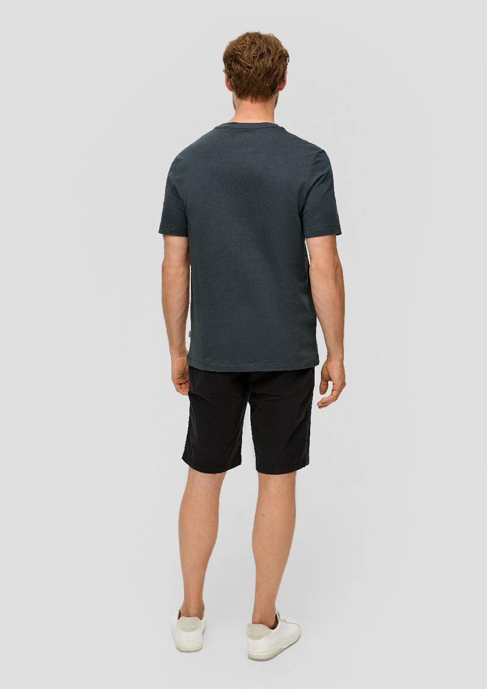 S.Oliver T-Shirt Aus Baumwoll-Jersey Mit Frontprint