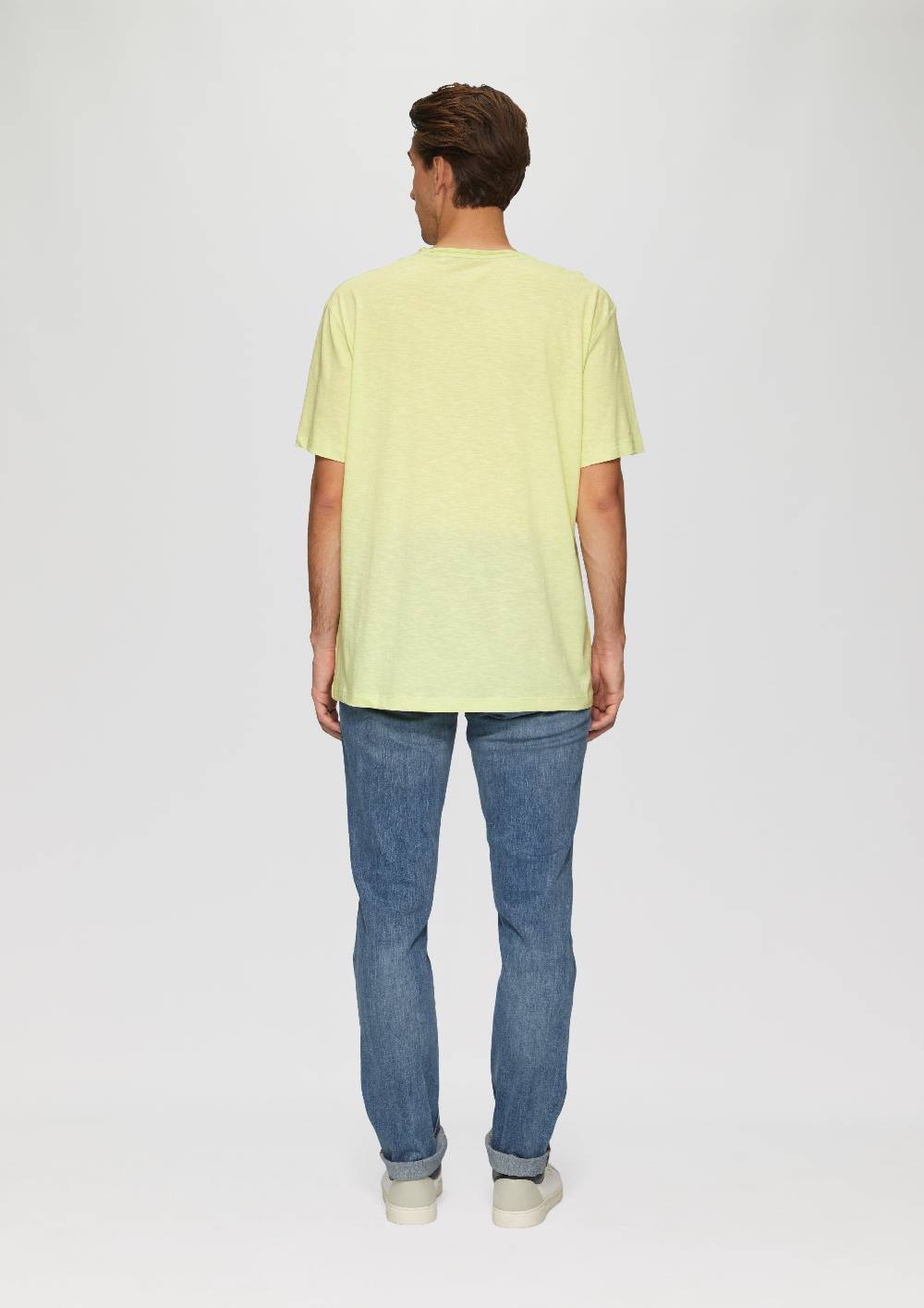 S.Oliver T-Shirt Aus Baumwoll-Jersey Mit Logo-Print