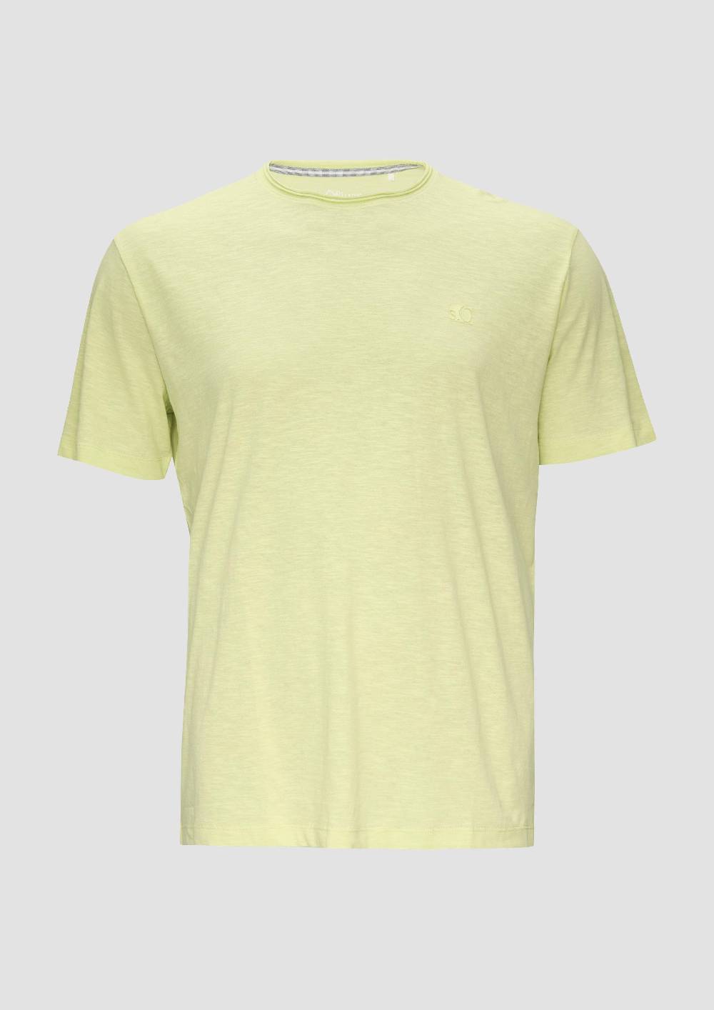 S.Oliver T-Shirt Aus Baumwoll-Jersey Mit Logo-Print