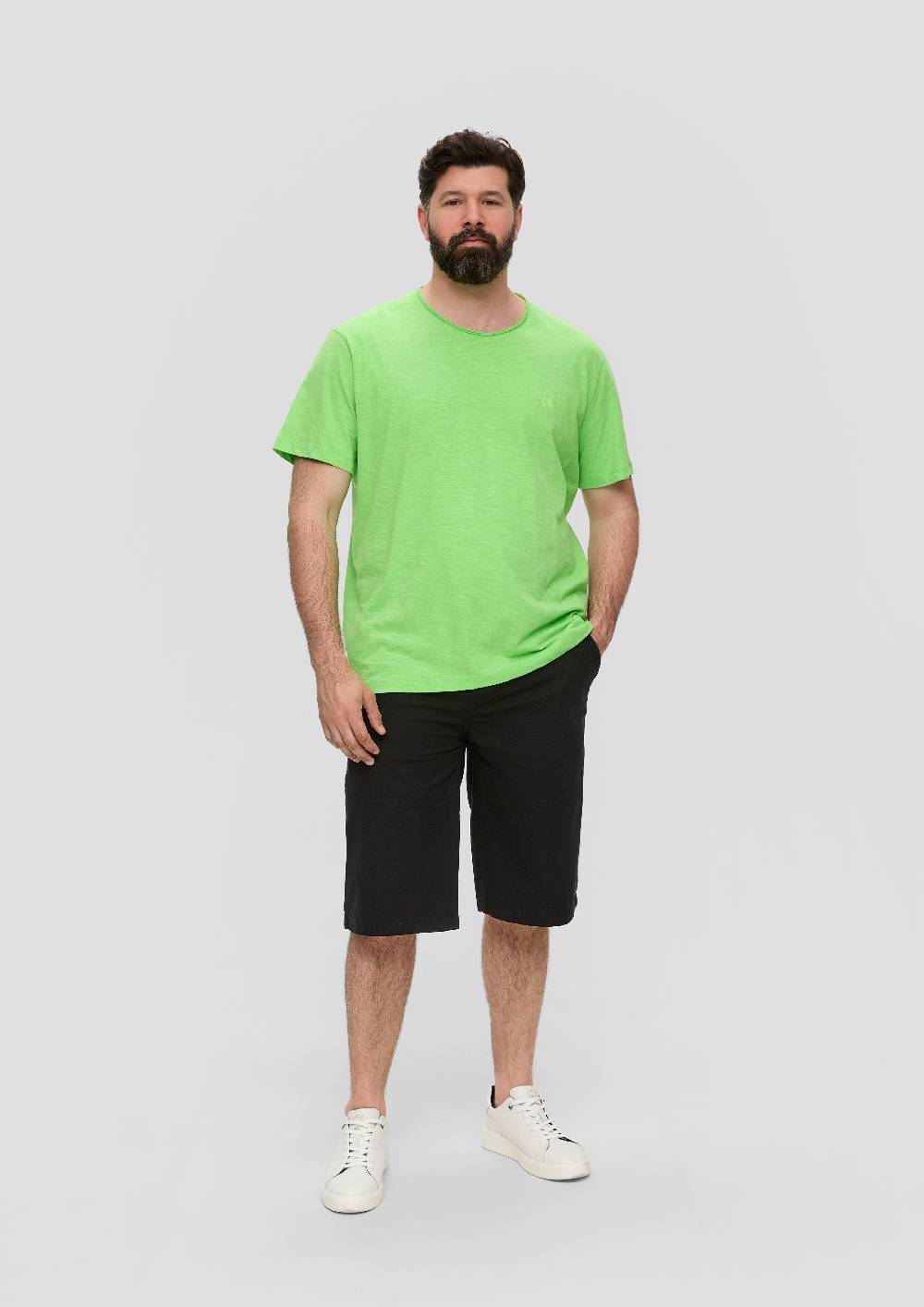S.Oliver T-Shirt Aus Baumwoll-Jersey Mit Logo-Print