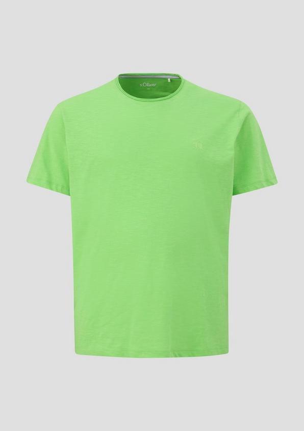 s.Oliver T-Shirt aus Baumwoll-Jersey mit Logo-Print