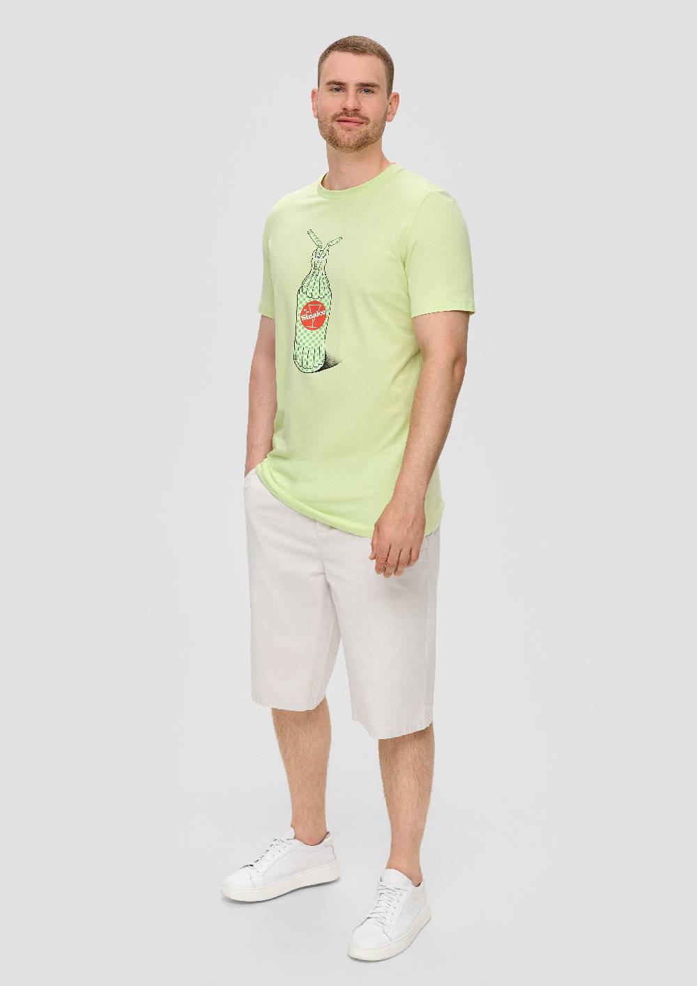 S.Oliver T-Shirt Aus Baumwoll-Jersey Mit Sinalco®-Print