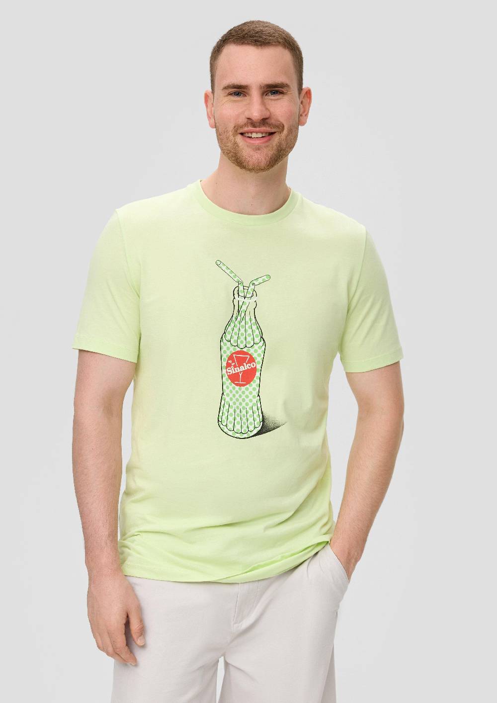 S.Oliver T-Shirt Aus Baumwoll-Jersey Mit Sinalco®-Print