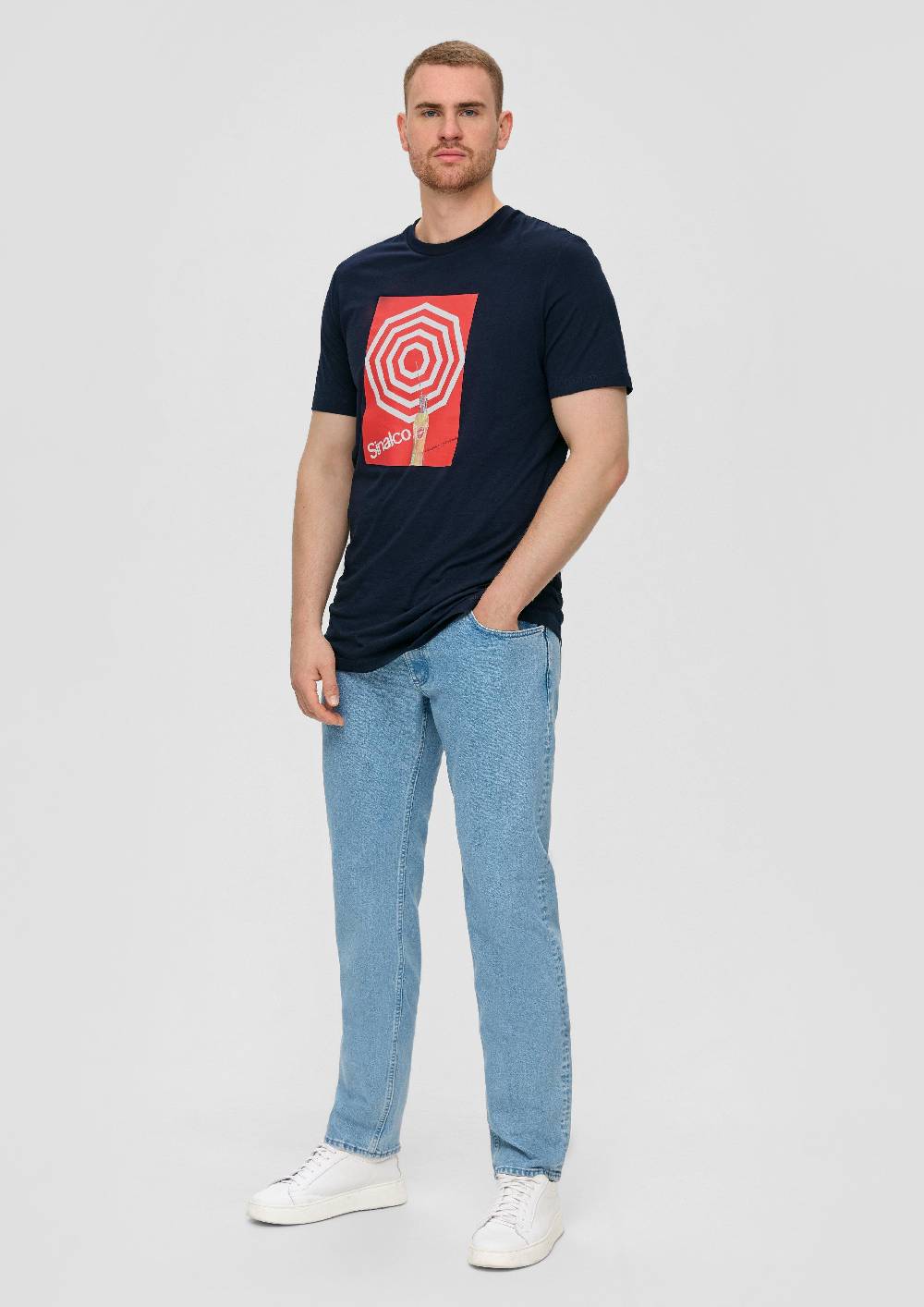 S.Oliver T-Shirt Aus Baumwoll-Jersey Mit Sinalco®-Print