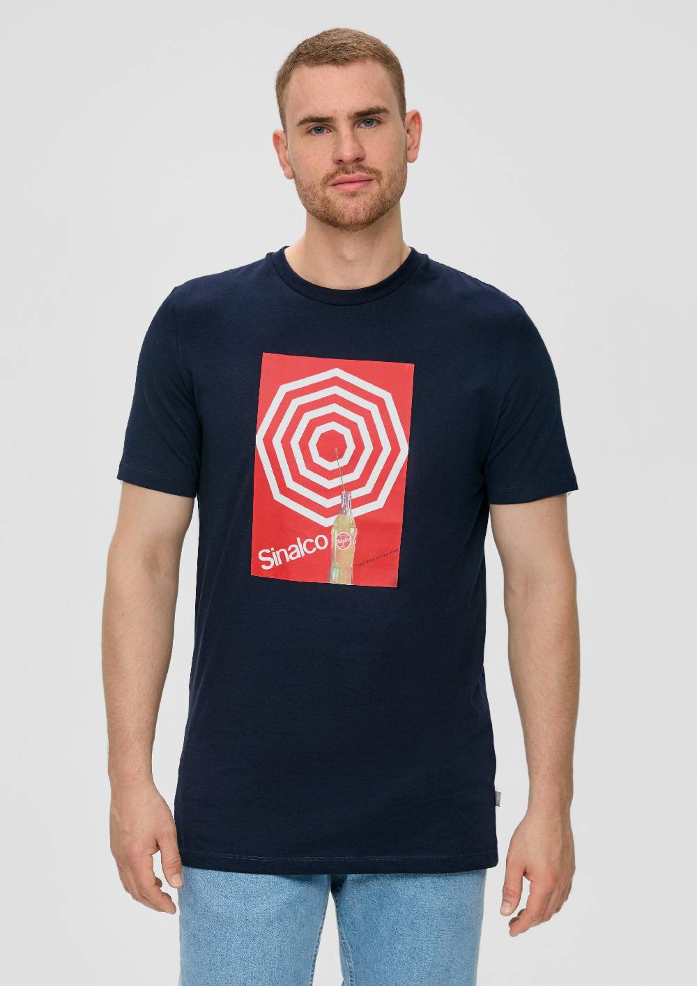 S.Oliver T-Shirt Aus Baumwoll-Jersey Mit Sinalco®-Print