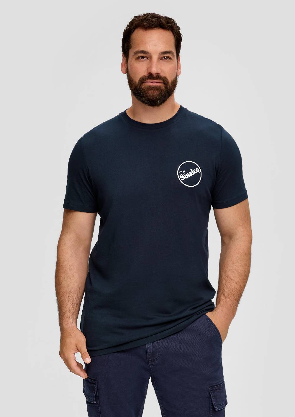 S.Oliver T-Shirt Aus Baumwoll-Jersey Mit Sinalco®-Print