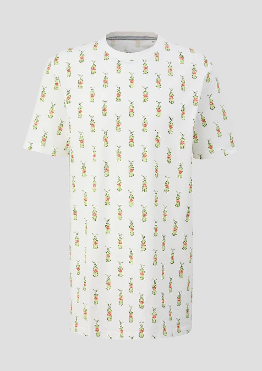 S.Oliver T-Shirt Aus Baumwoll-Jersey Mit Sinalco®-Print