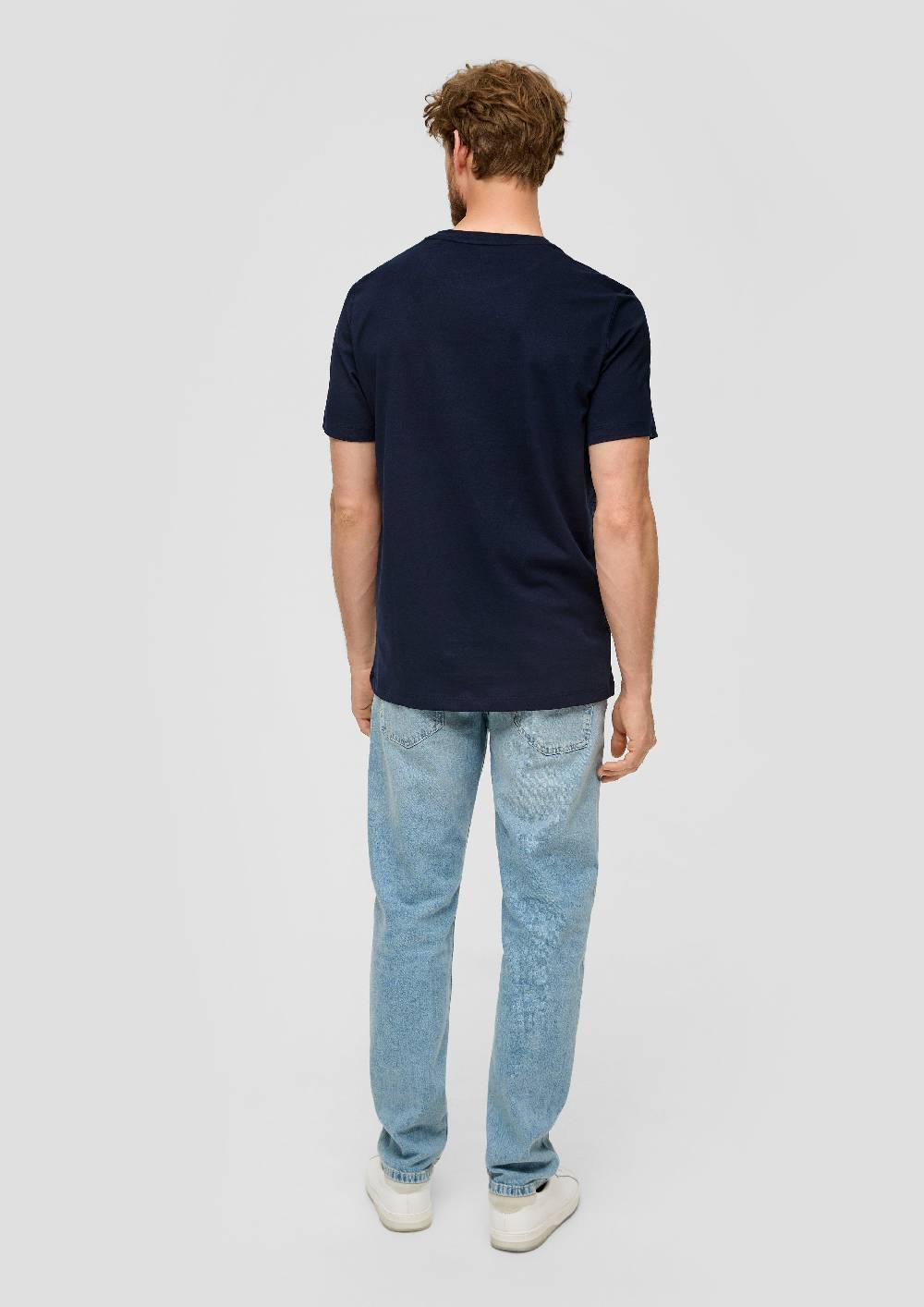 S.Oliver T-Shirt Aus Baumwolle Mit Aufgesetzter Brusttasche