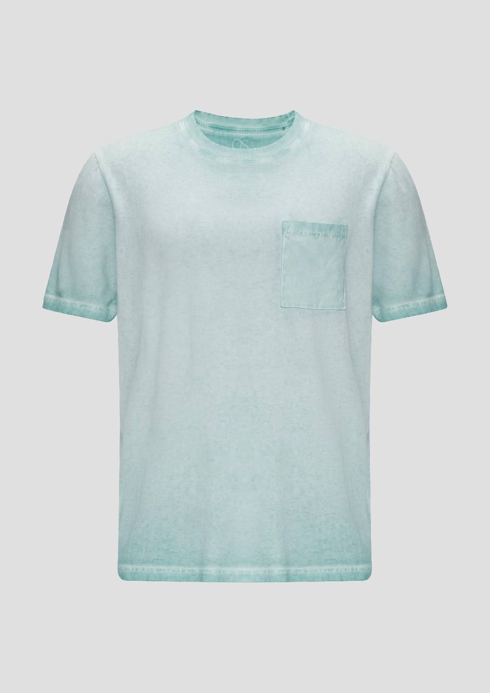 S.Oliver T-Shirt Aus Reiner Baumwolle Mit Brusttasche
