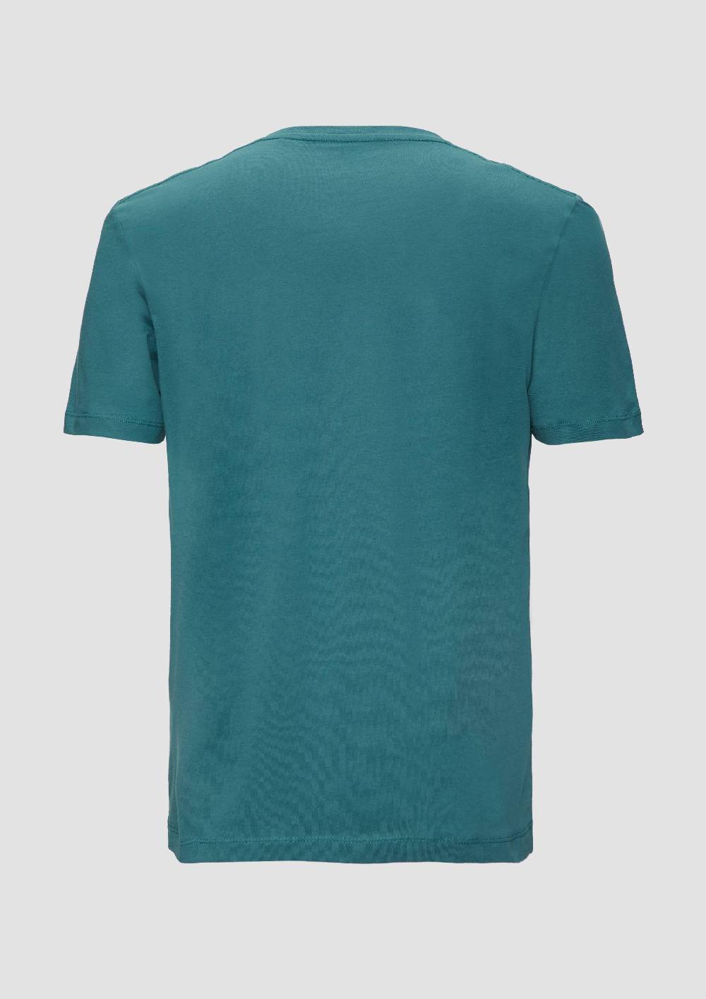 S.Oliver T-Shirt Aus Reiner Baumwolle Mit Logo-Print