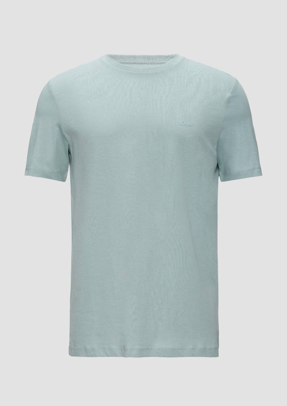 S.Oliver T-Shirt Aus Reiner Baumwolle Mit Logo-Print