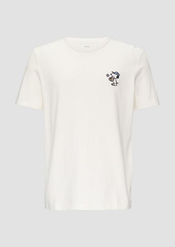 s.Oliver T-Shirt aus schwerer Jersey-Ware mit Peanuts®-Motiv