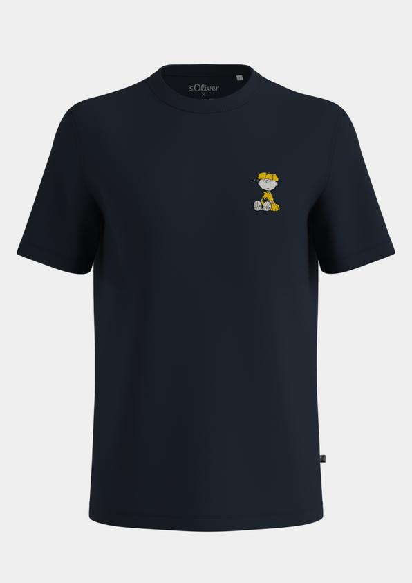 s.Oliver T-Shirt aus schwerer Jersey-Ware mit Peanuts®-Motiv