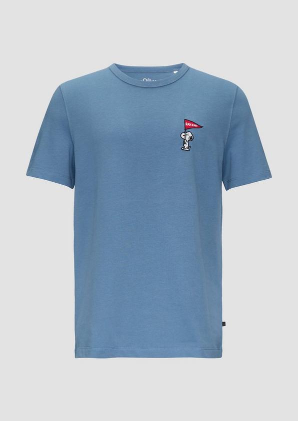 s.Oliver T-Shirt aus schwerer Jersey-Ware mit Peanuts®-Motiv