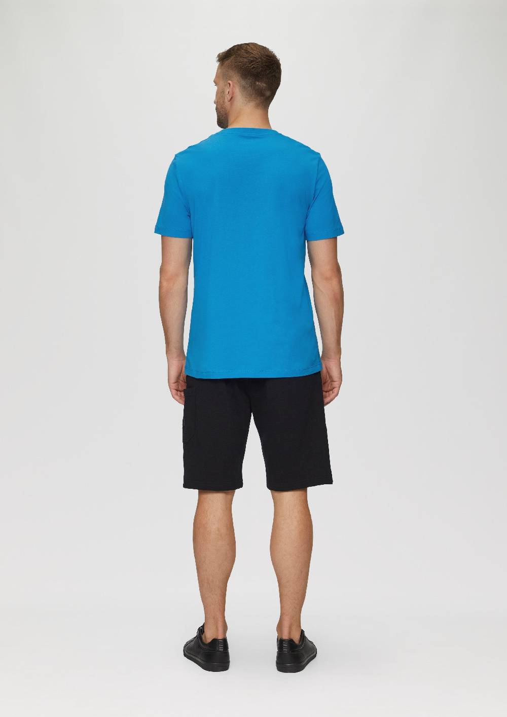 S.Oliver T-Shirt Mit Logo-Motiven Aus Reiner Baumwolle