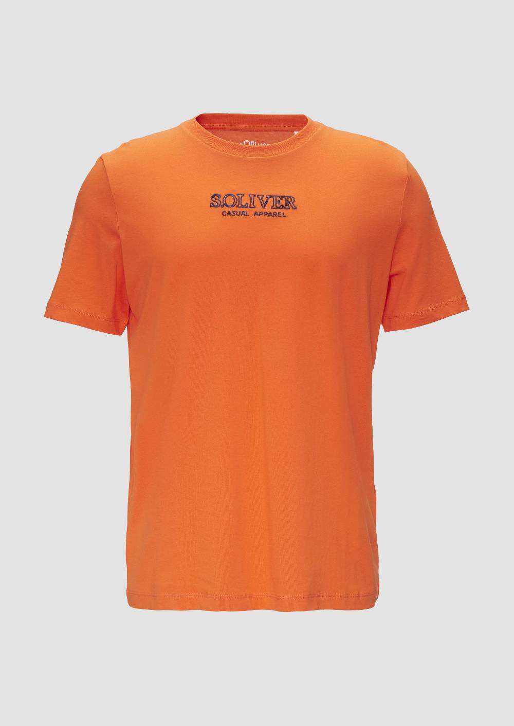 S.Oliver T-Shirt Mit Logo-Motiven Aus Reiner Baumwolle
