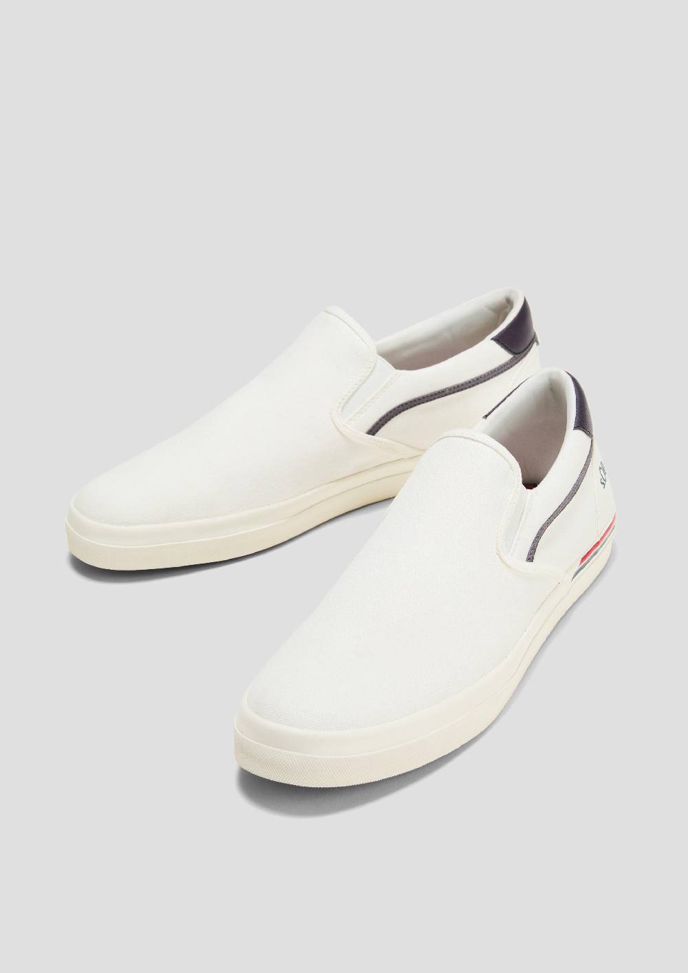 S.Oliver Textil-Slipper Mit Gummisohle Und Logo-Detail