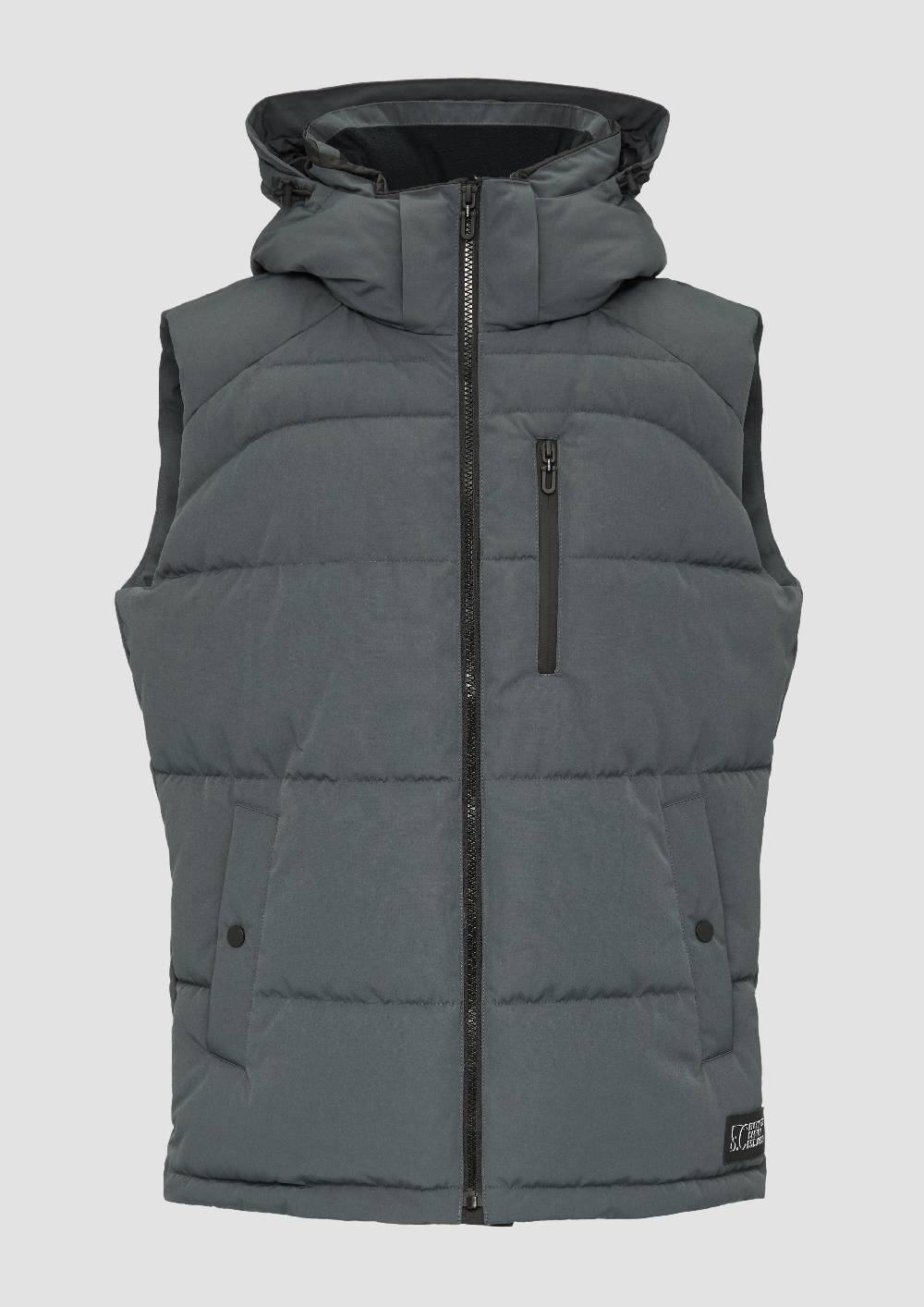 S.Oliver Wärmende Steppweste Mit Abnehmbarer Kapuze