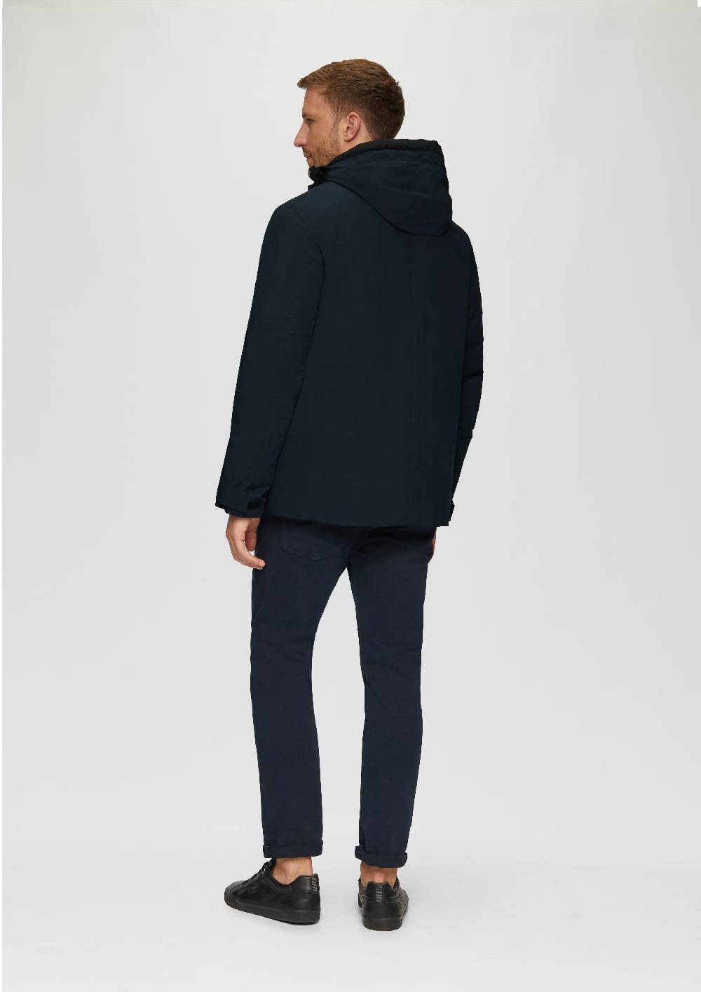 S.Oliver Wasserabweisende Jacke Mit Kapuze Und Zip-Details