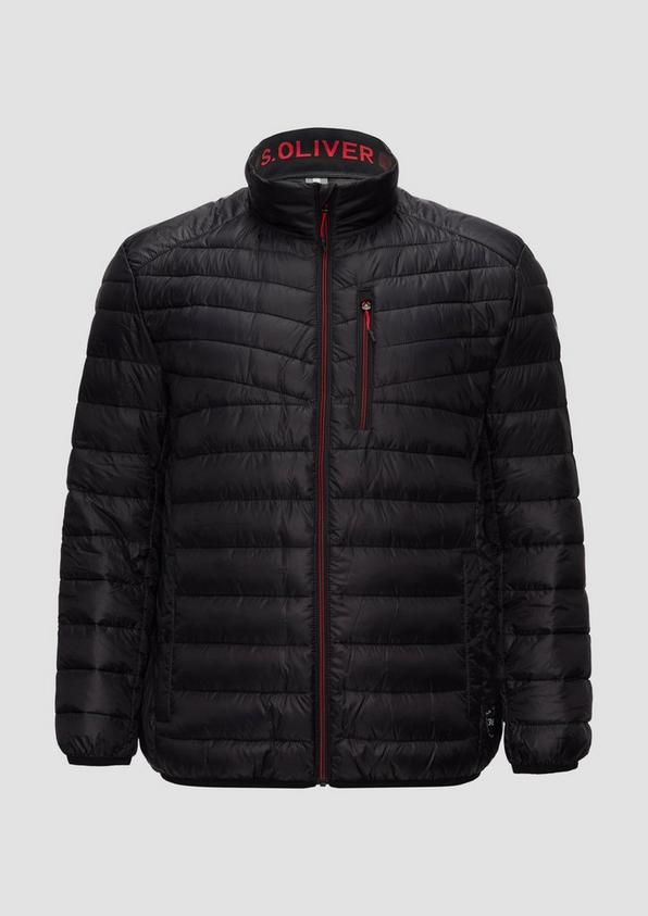 s.Oliver Wasserabweisende Steppjacke aus recyceltem Polyester