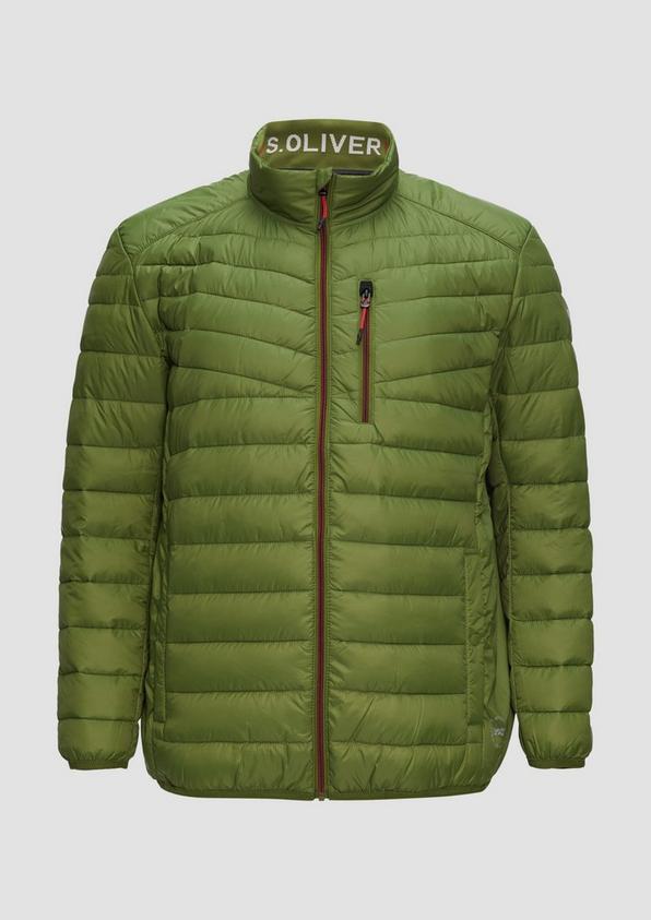 s.Oliver Wasserabweisende Steppjacke aus recyceltem Polyester