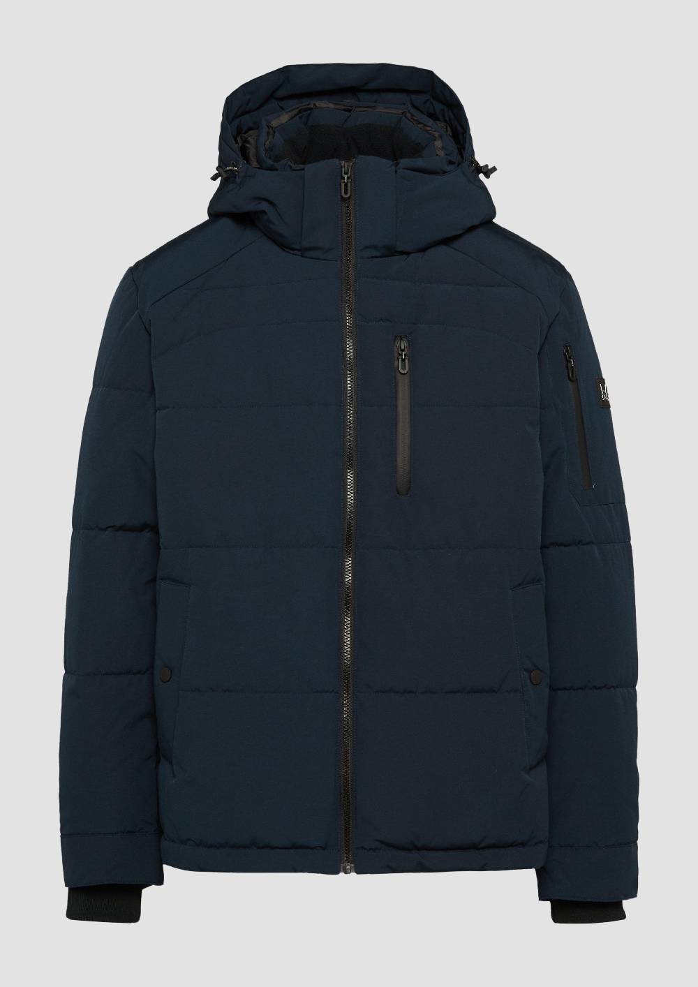 S.Oliver Wasserabweisende Steppjacke Mit Abnehmbarer Kapuze