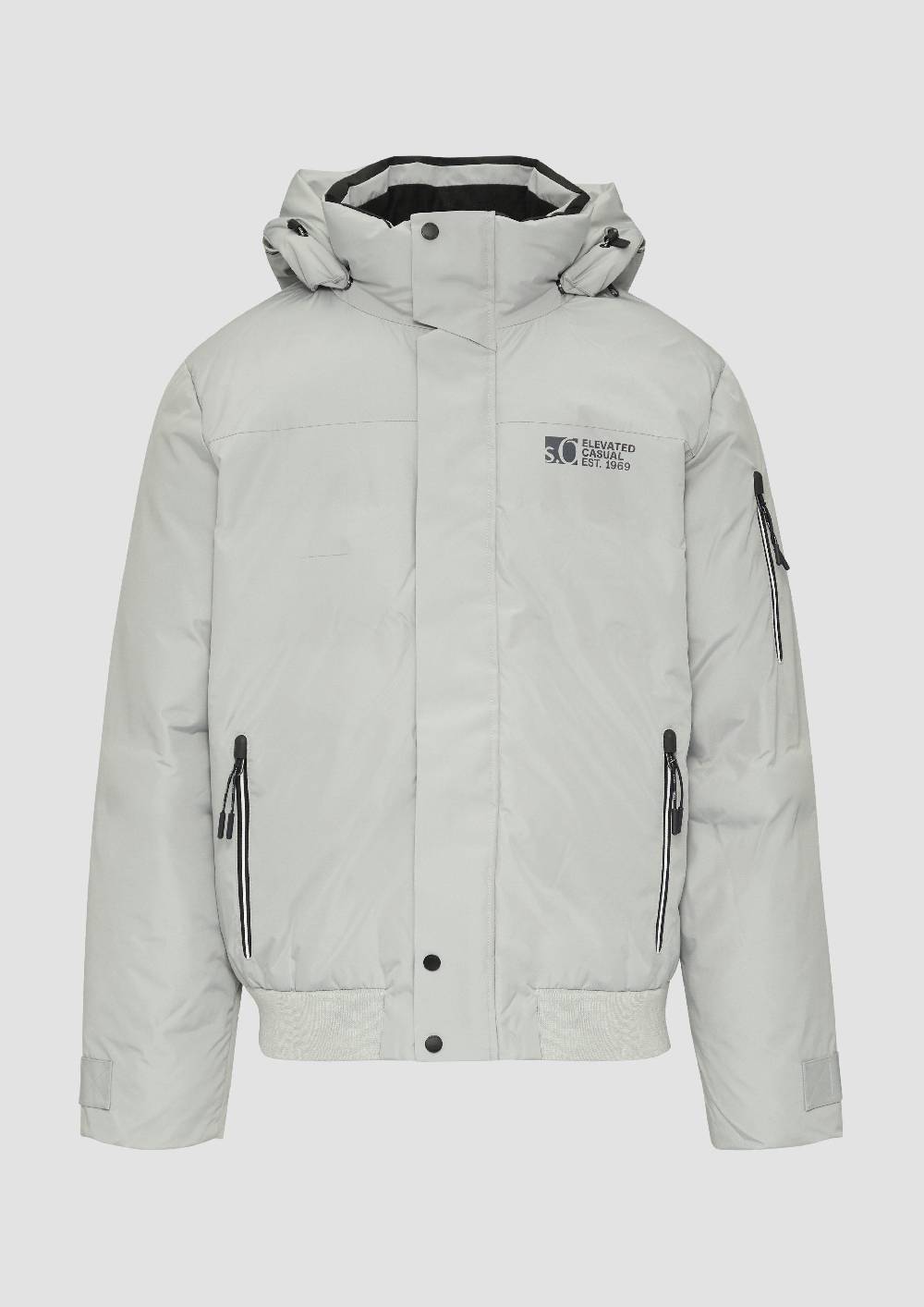 S.Oliver Wasserabweisender Wattierter Blouson Mit Kontrast-Details