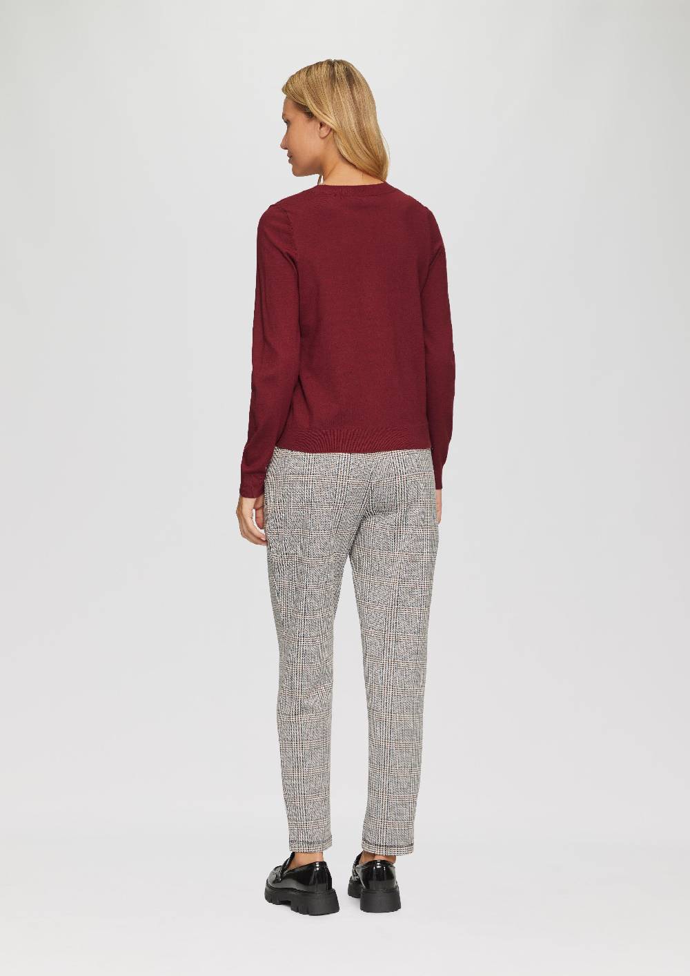 S.Oliver Weicher Pullover Mit Rundhalsausschnitt Aus Viskosemix