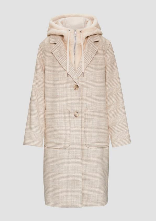 s.Oliver Wollmantel mit herausnehmbarem Teddy-Einsatz