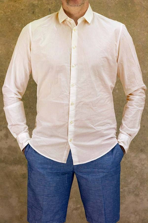 Q1 Manufaktur MAIK Slim Relaxed verkürzte Hemdlänge