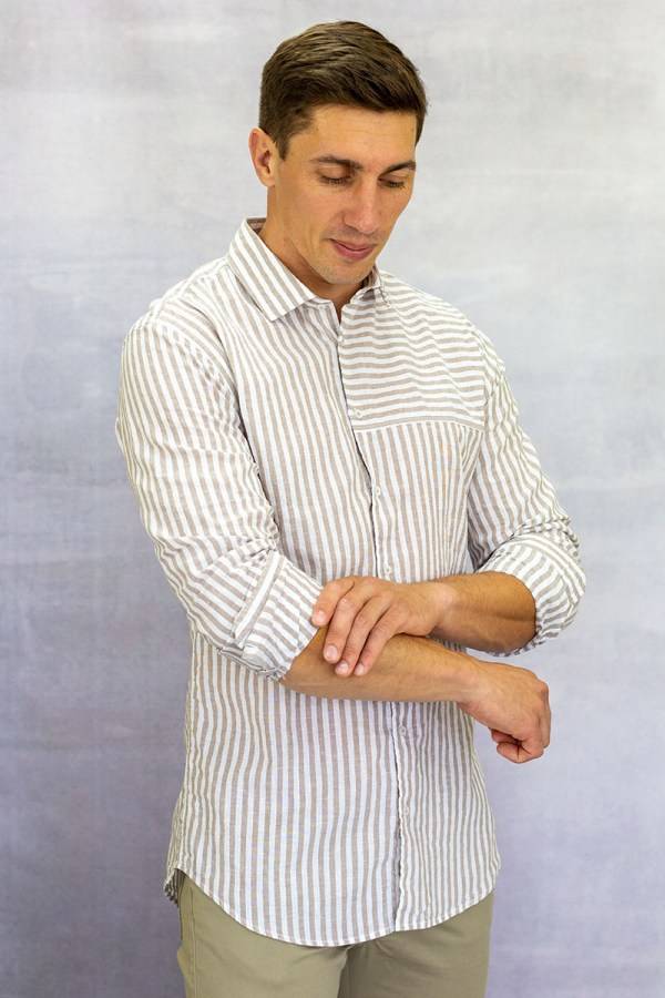 Q1 Manufaktur MAIK Slim Relaxed verkürzte Hemdlänge