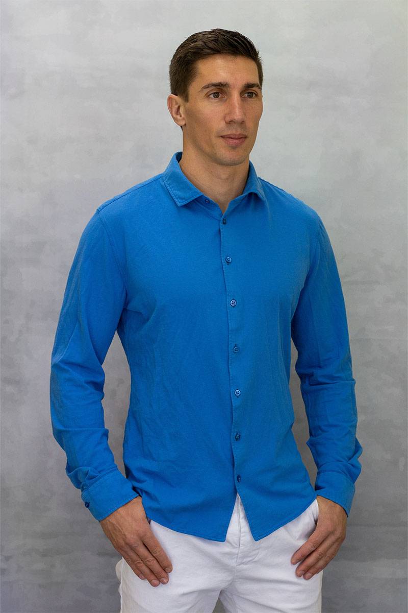 Q1 Manufaktur MAIK Slim Relaxed verkürzte Hemdlänge